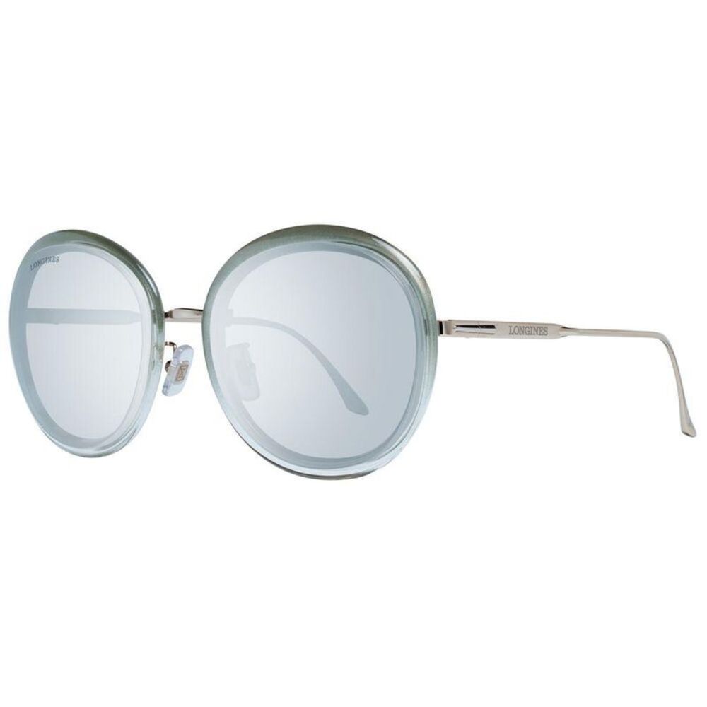 Longines Metal Frame Sunglasses with Gradient Lenses Women Gray